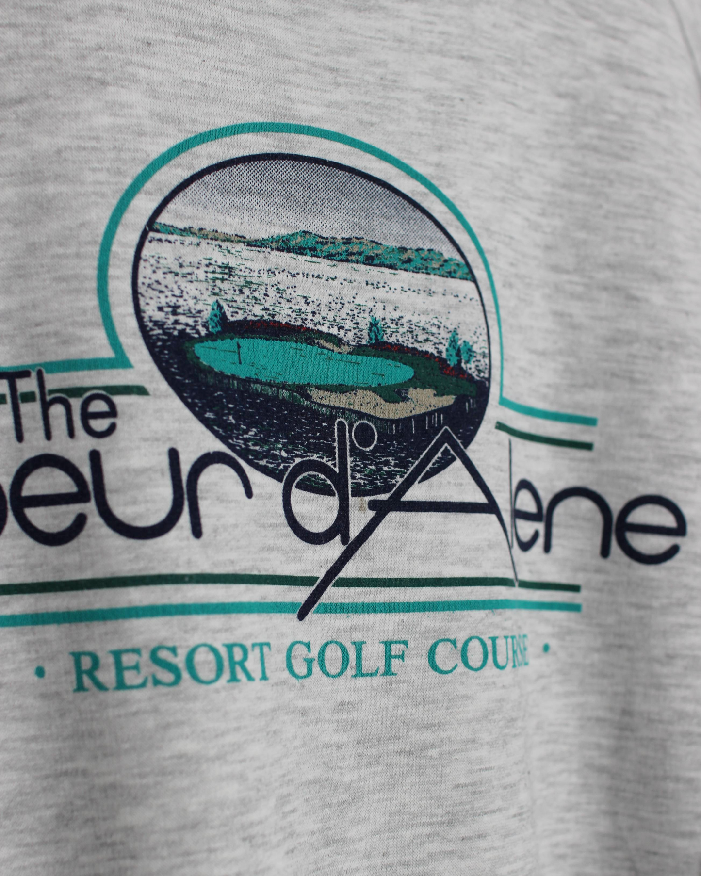 90s The Coeur d’Alene Graphic Crewneck Sweatshirt (L)
