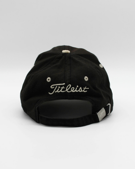 00s Titleist Black/Cream Cap
