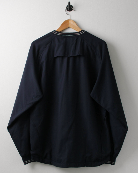 00s Nike Navy V-Neck Windbreaker (M)