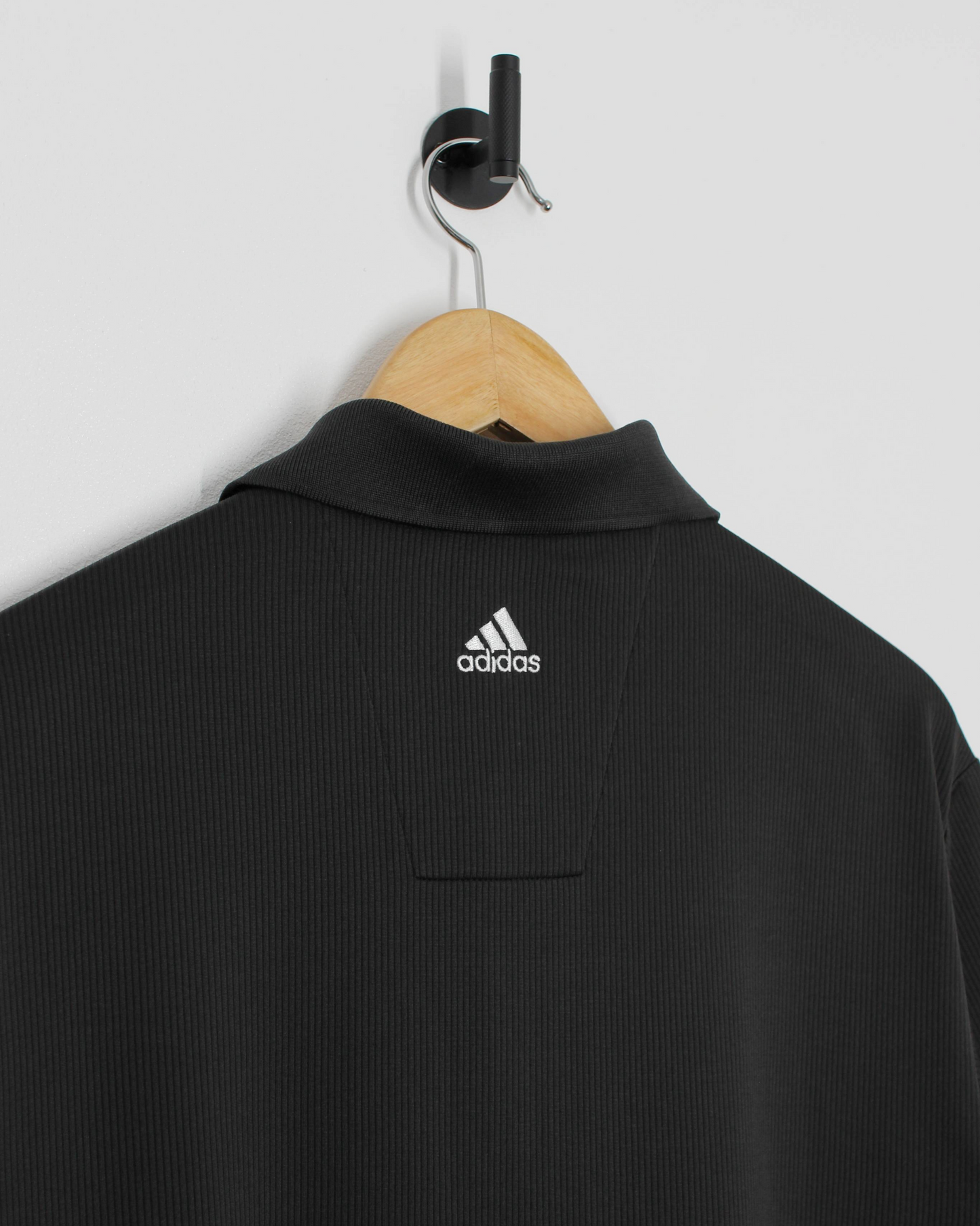 Modern Adidas Black/White Polo-Shirt (L)