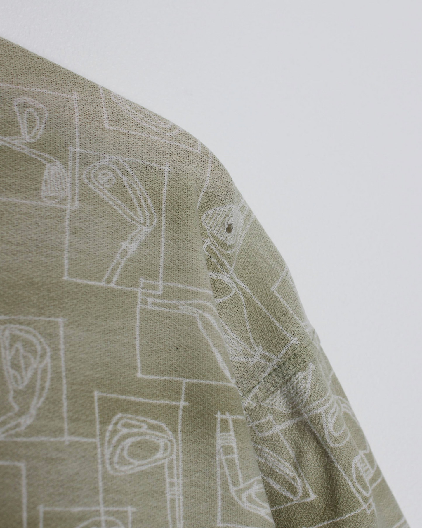 90s Dockers Abstract Golf Club Illustrations Polo-Shirt (M)