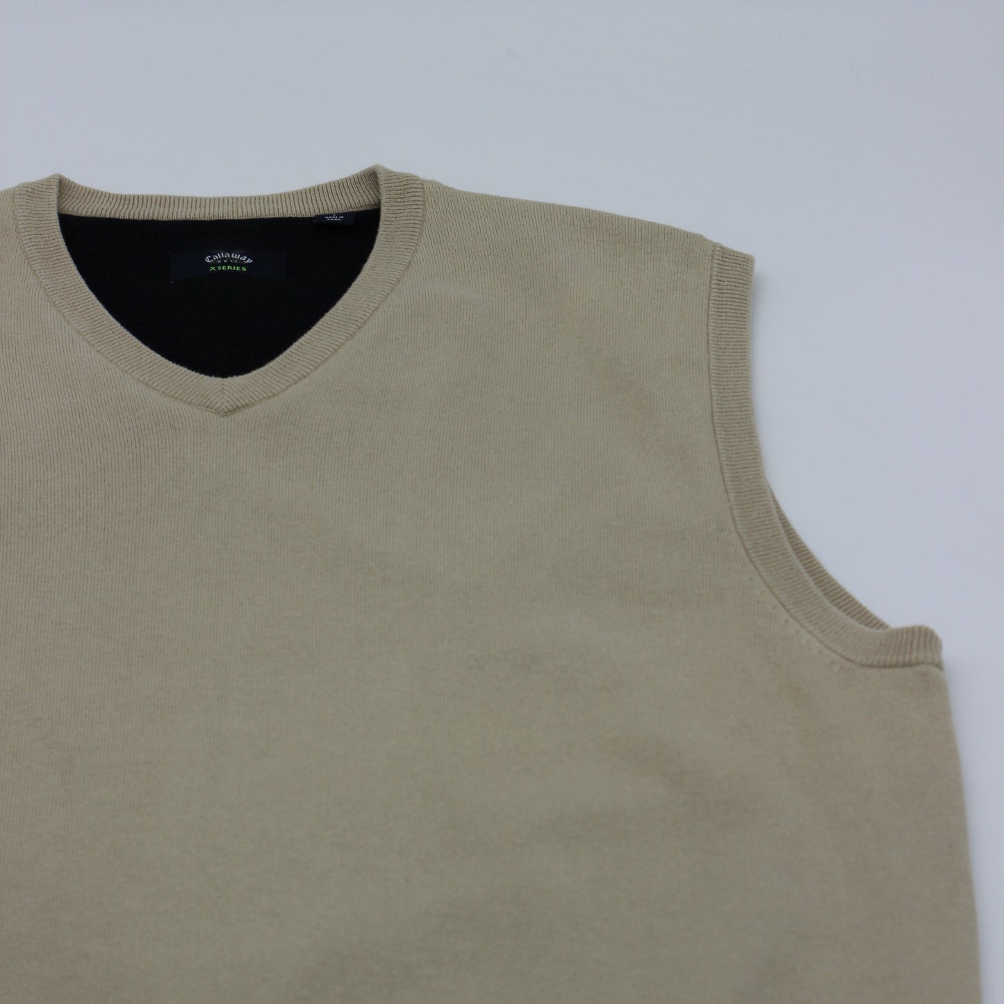 Callaway X Series Beige Golf Vest (L)