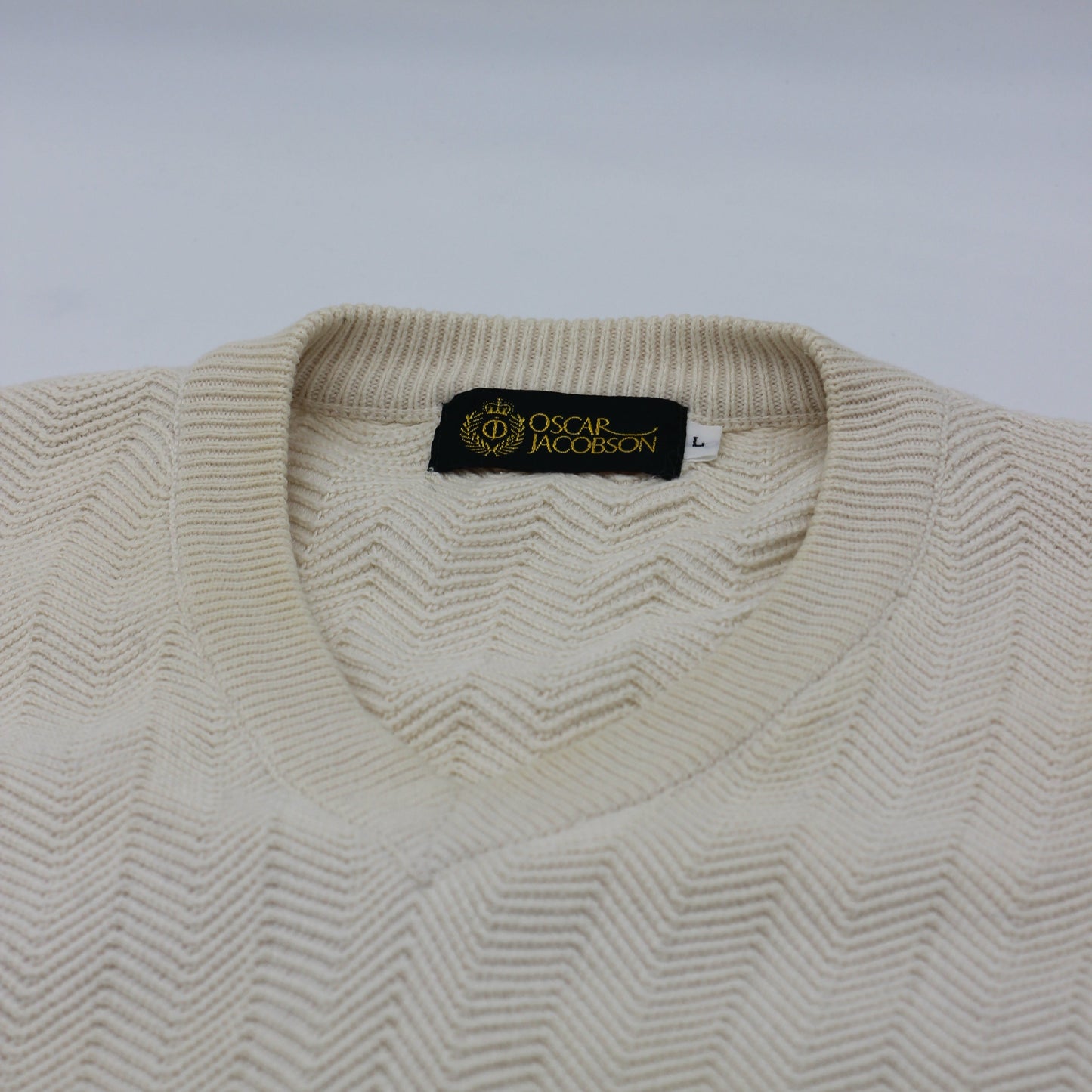 Oscar Jacobson 1997 Ryder Cup Beige Golf Vest (L)