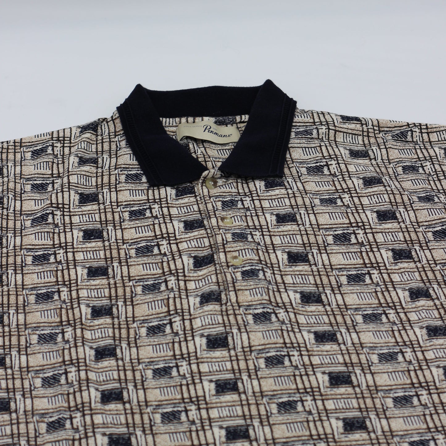 Penmans Abstract Golf Polo-Shirt (XL)