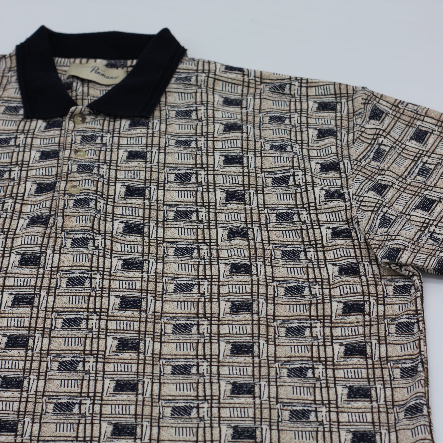 Penmans Abstract Golf Polo-Shirt (XL)