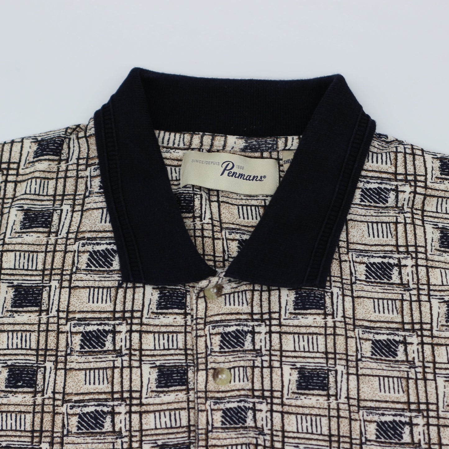 Penmans Abstract Golf Polo-Shirt (XL)