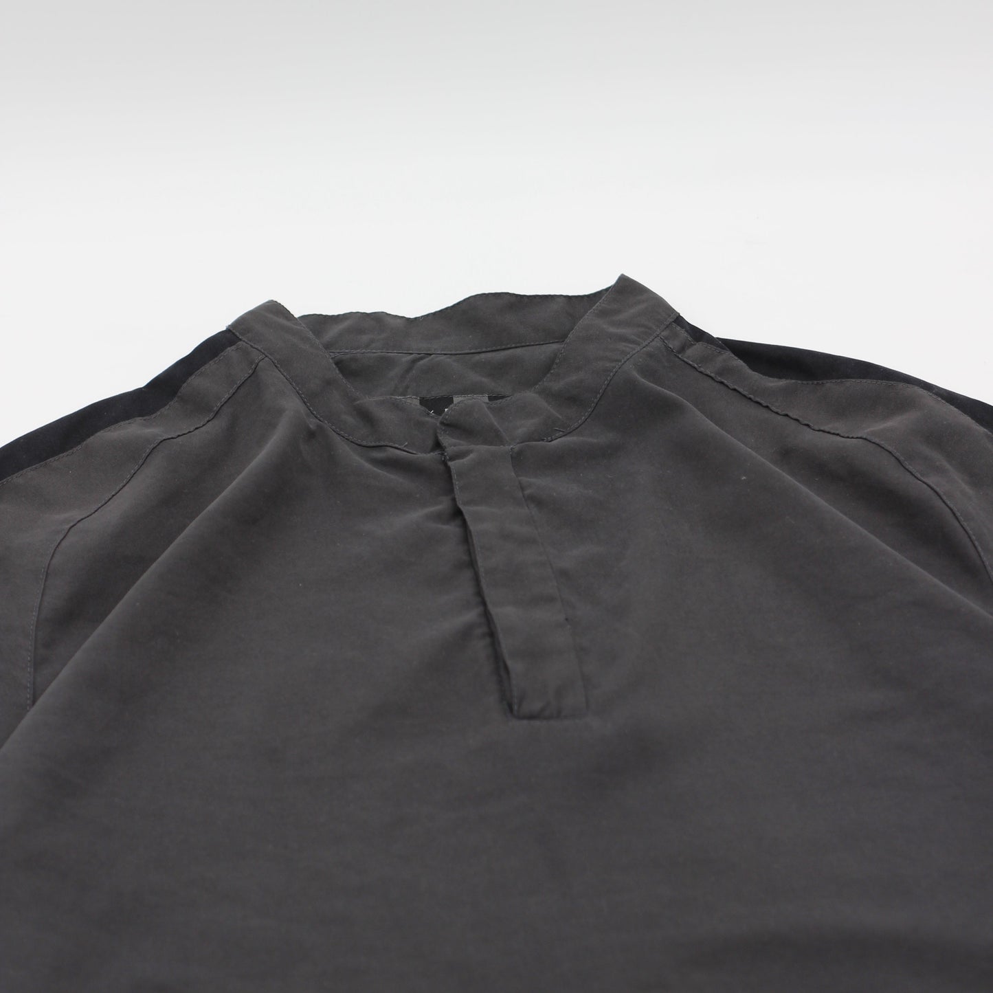 Nike Grey/Black Quarter Zip Windbreaker (XL)