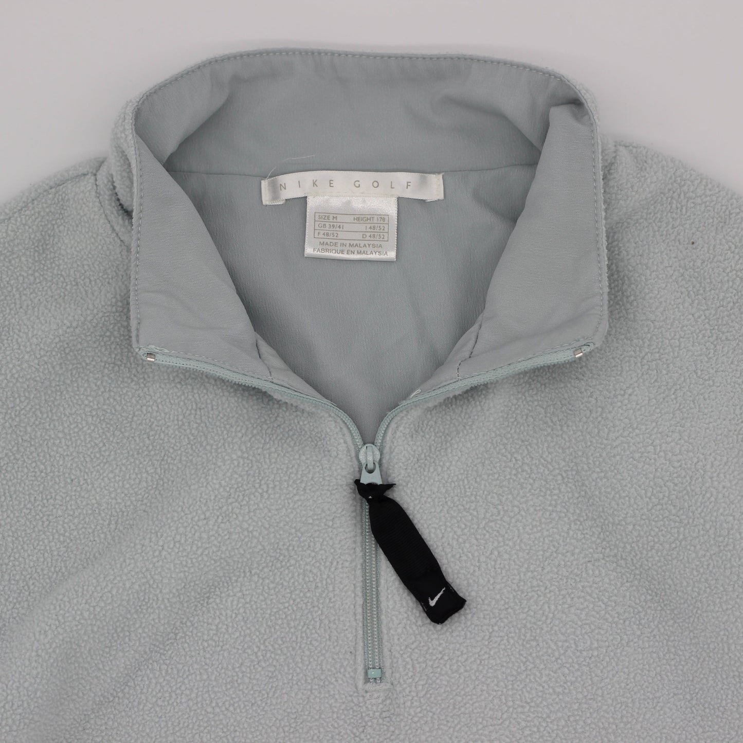 Nike Golf Women's Light Grey Quarter Zip Jumper (M)