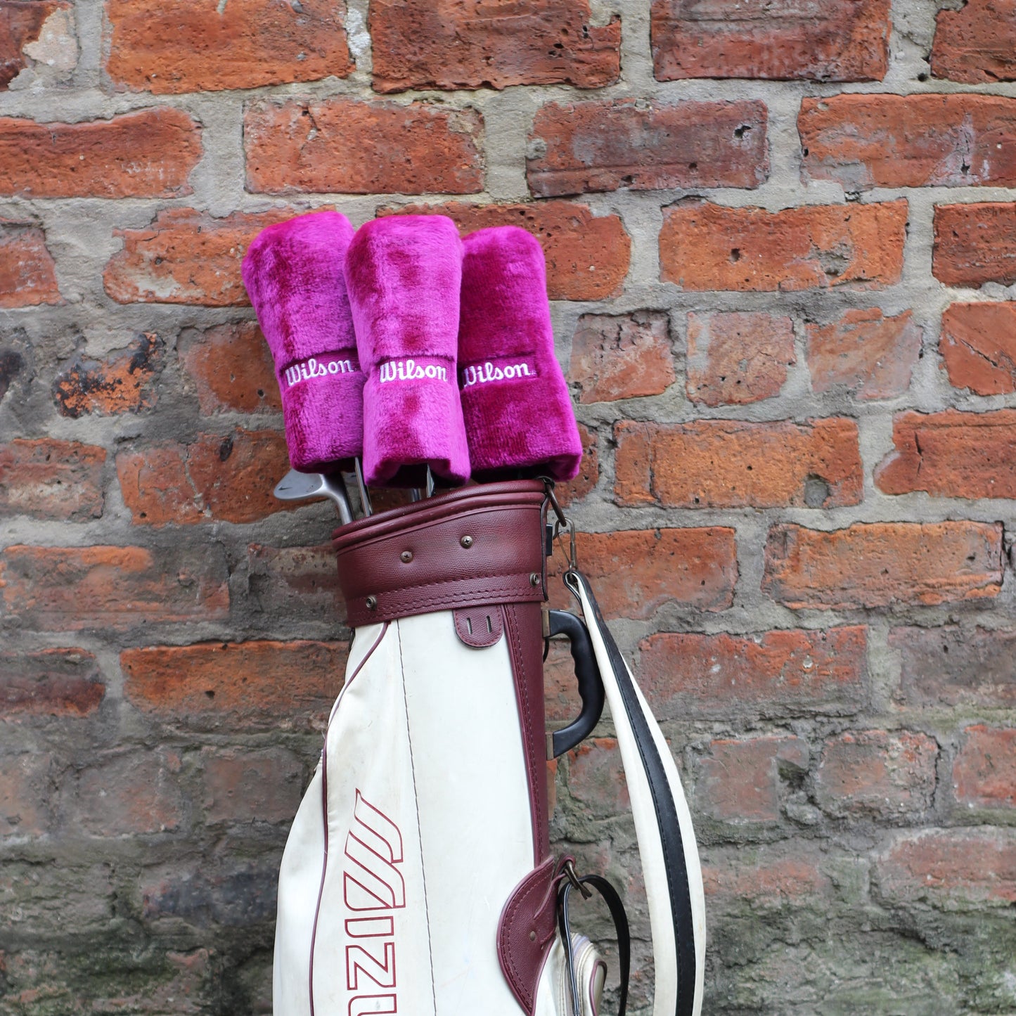 Wilson Purple Set Of 3 Headcovers 1, 3, 5 (Wood or Hybrid)