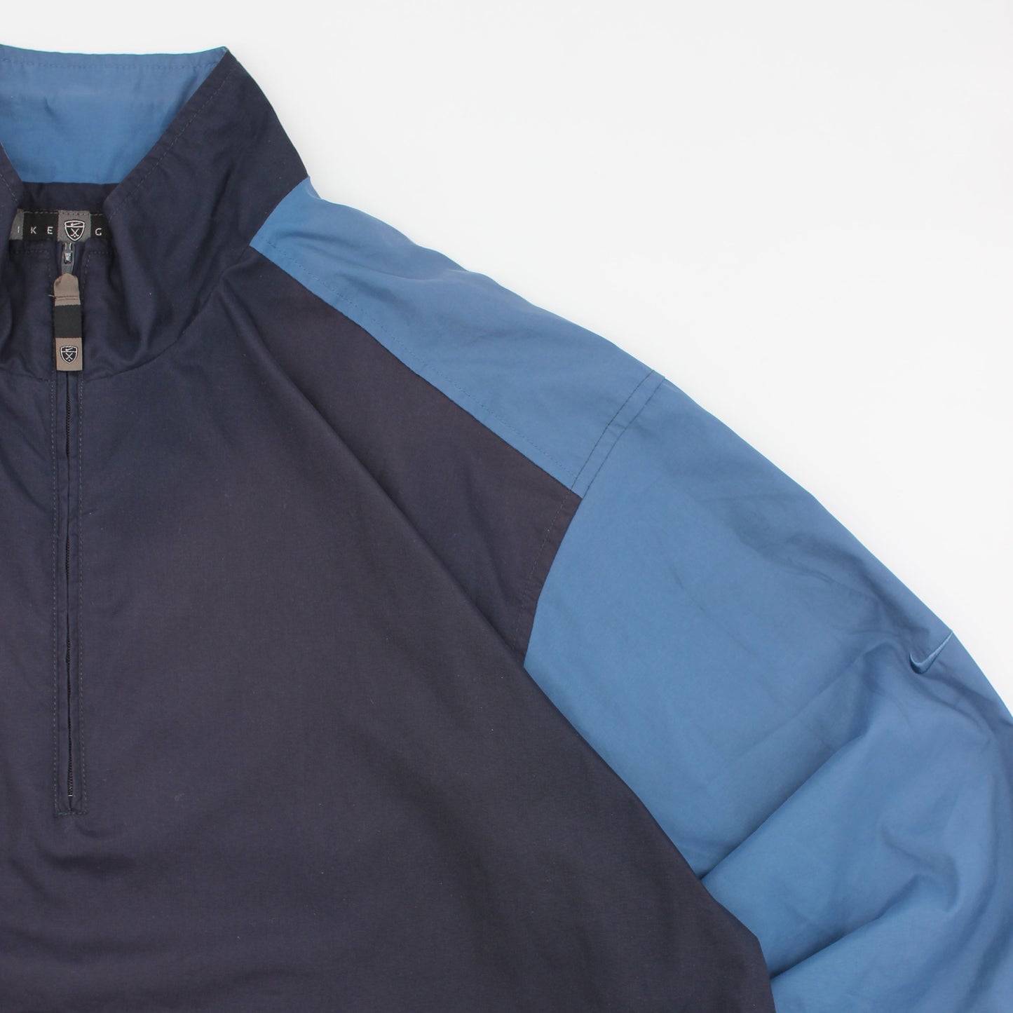 Nike Navy/Blue Half Zip Jacket (S/M)