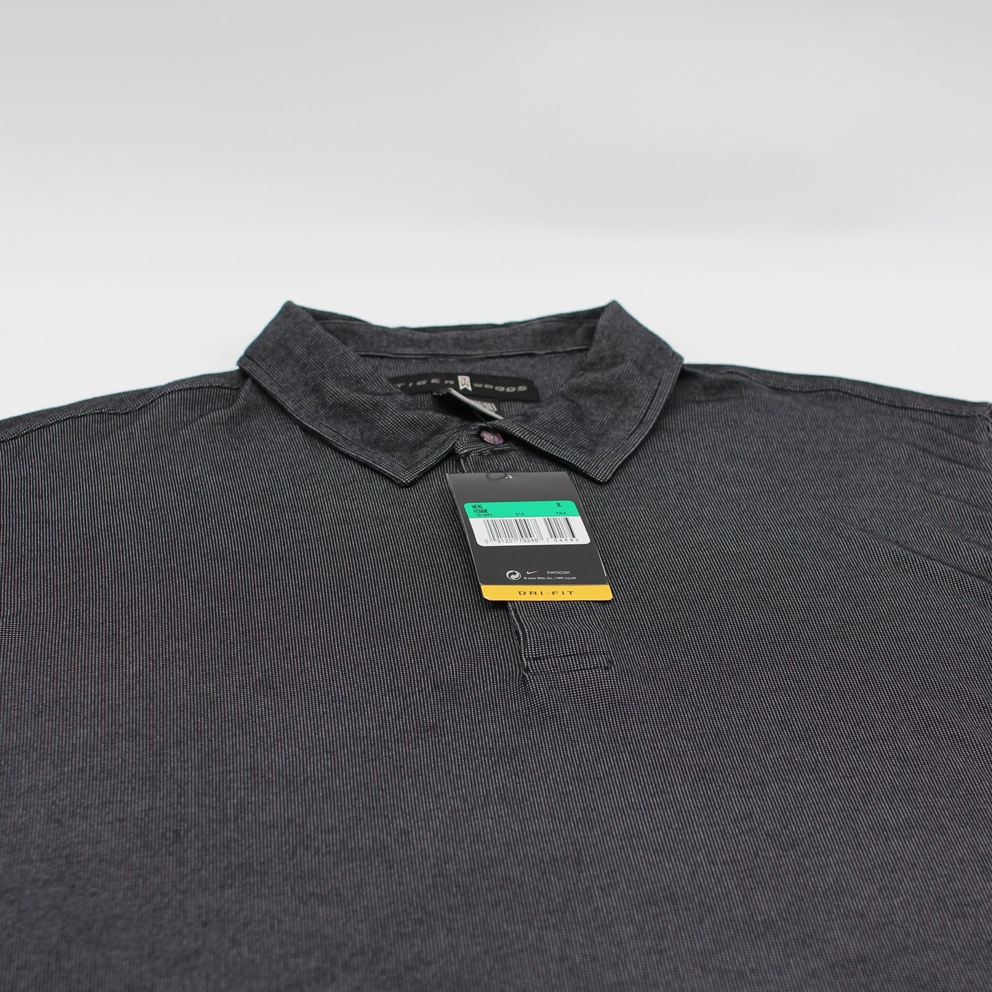 Nike Tiger Woods Grey Polo-Shirt with Tags (XL)