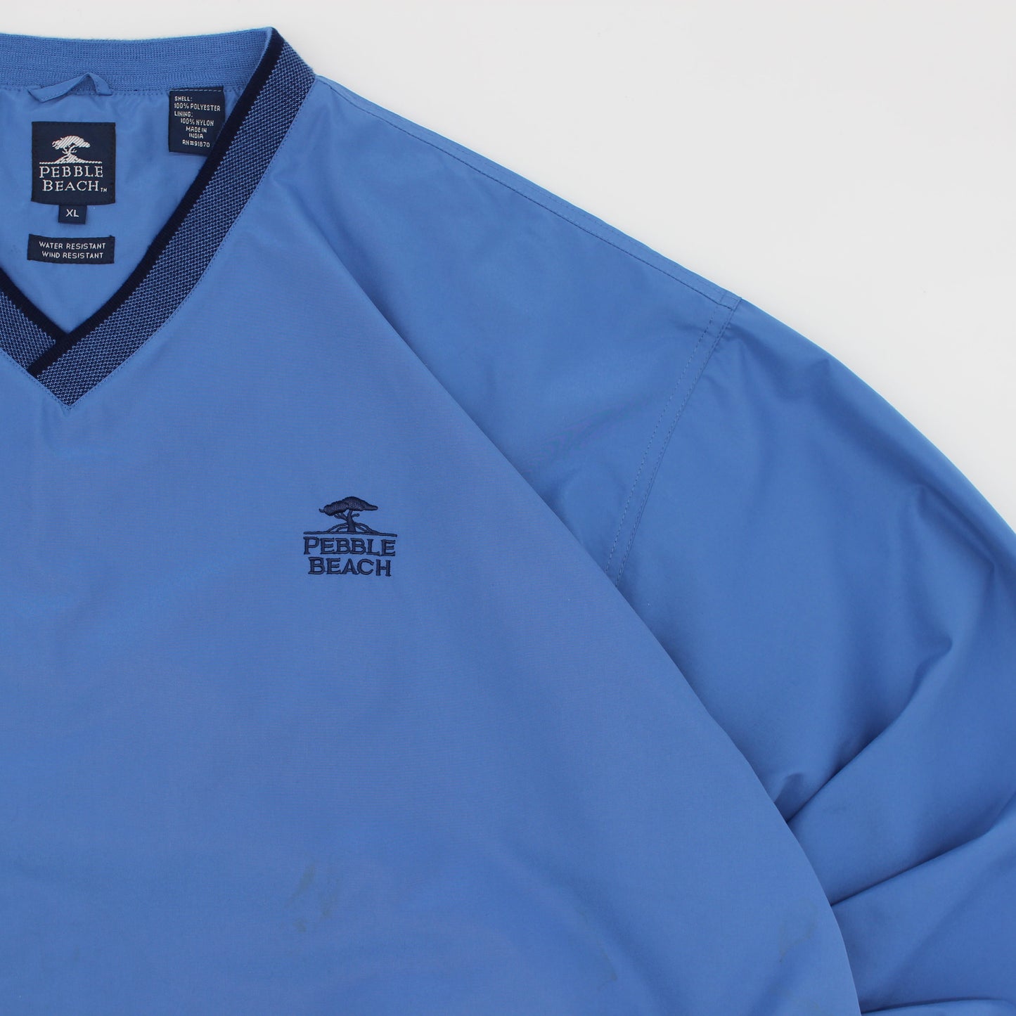 Pebble Beach Light Blue Windbreaker (XL)