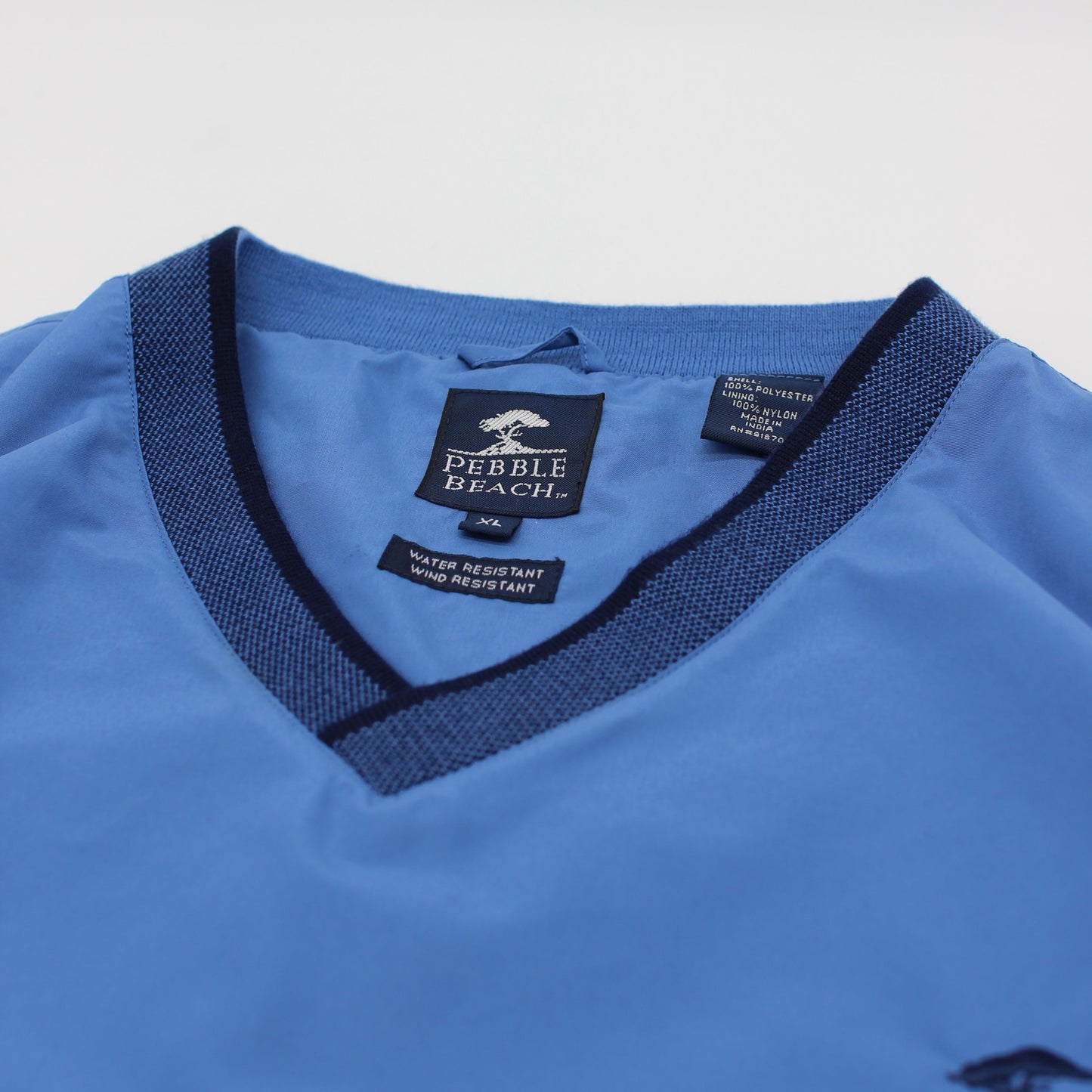 Pebble Beach Light Blue Windbreaker (XL)