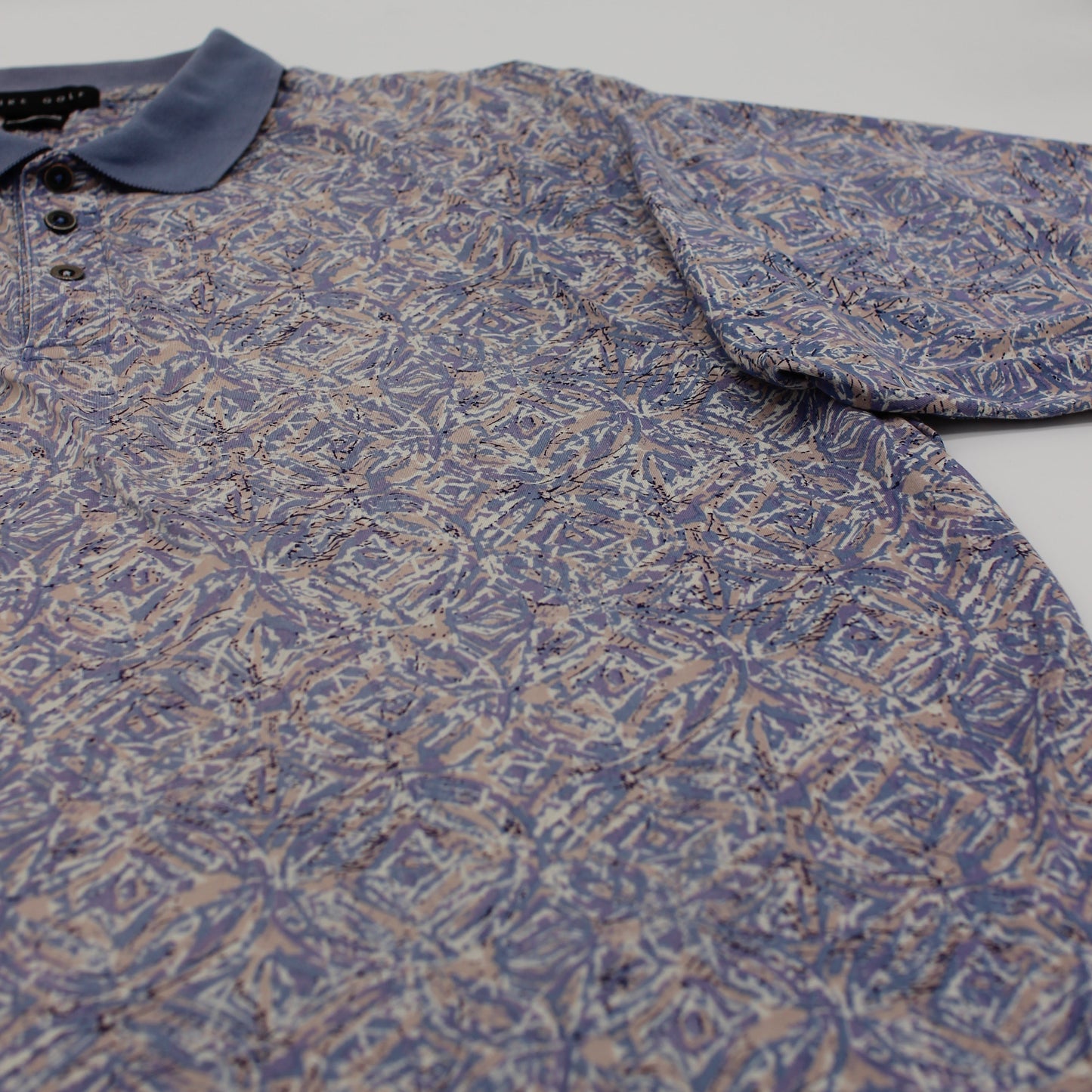 Nike Abstract Purple/Blue Camo Polo-Shirt (L)