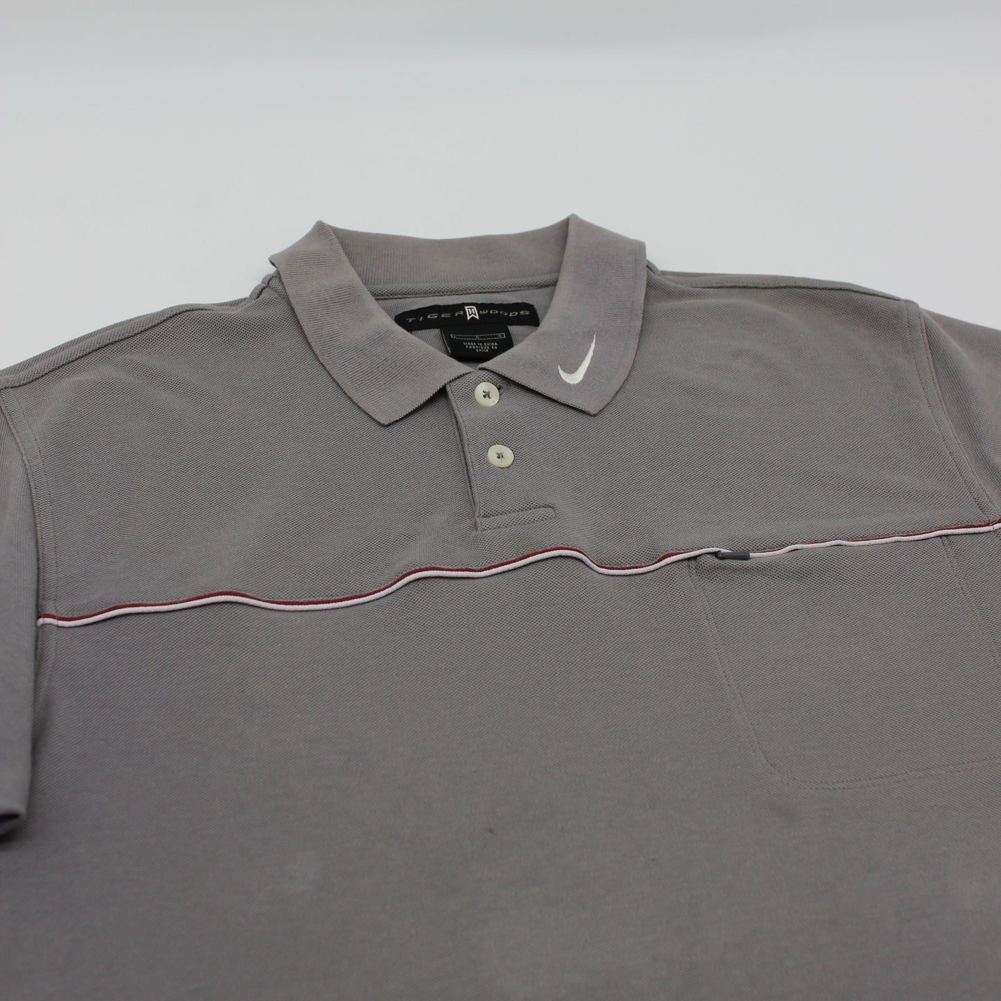 Nike Tiger Woods Grey Polo-Shirt (L)