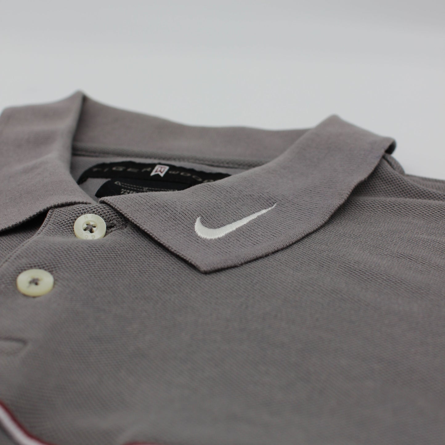 Nike Tiger Woods Grey Polo-Shirt (L)