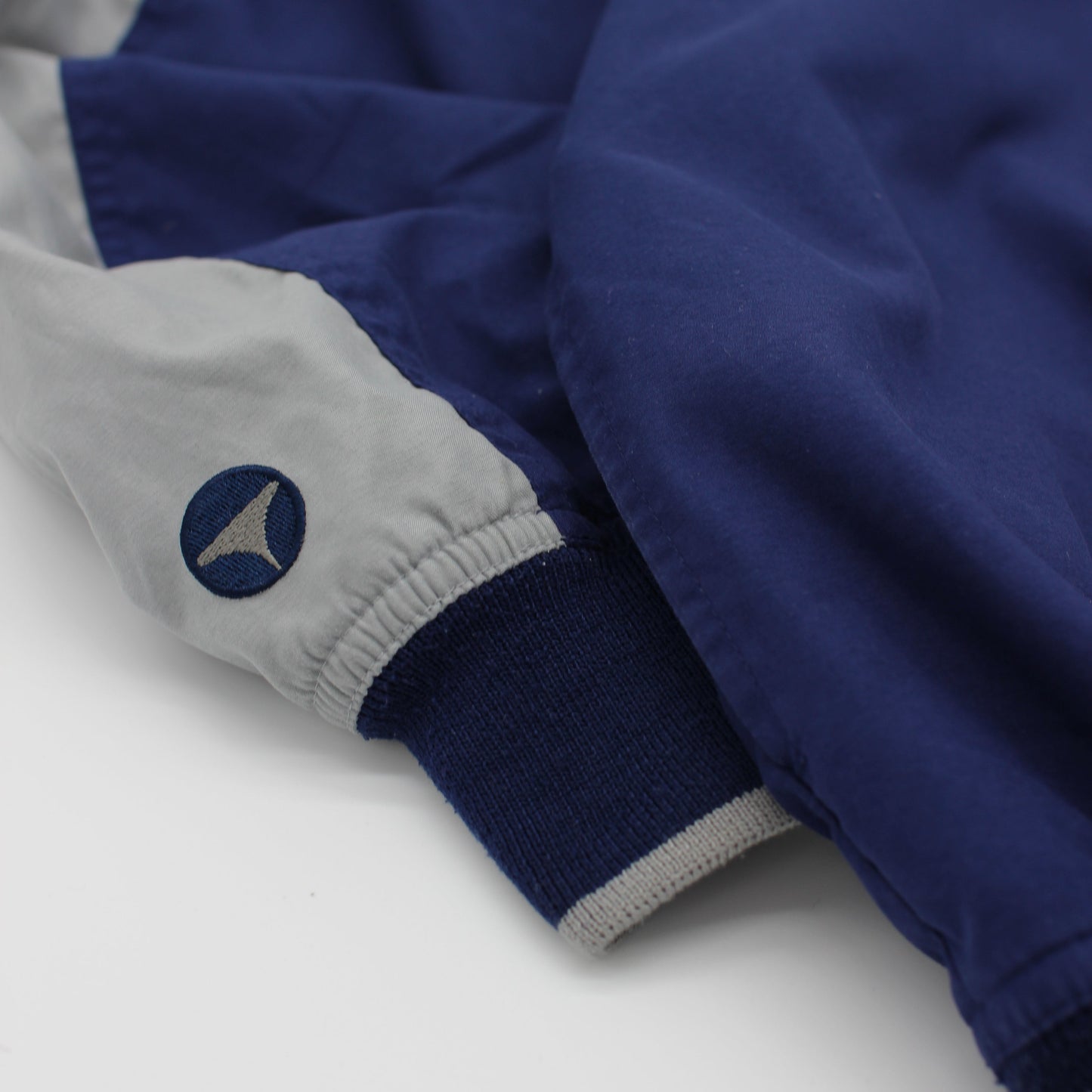 TaylorMade Navy/Grey Quarter Zip Windbreaker (L)