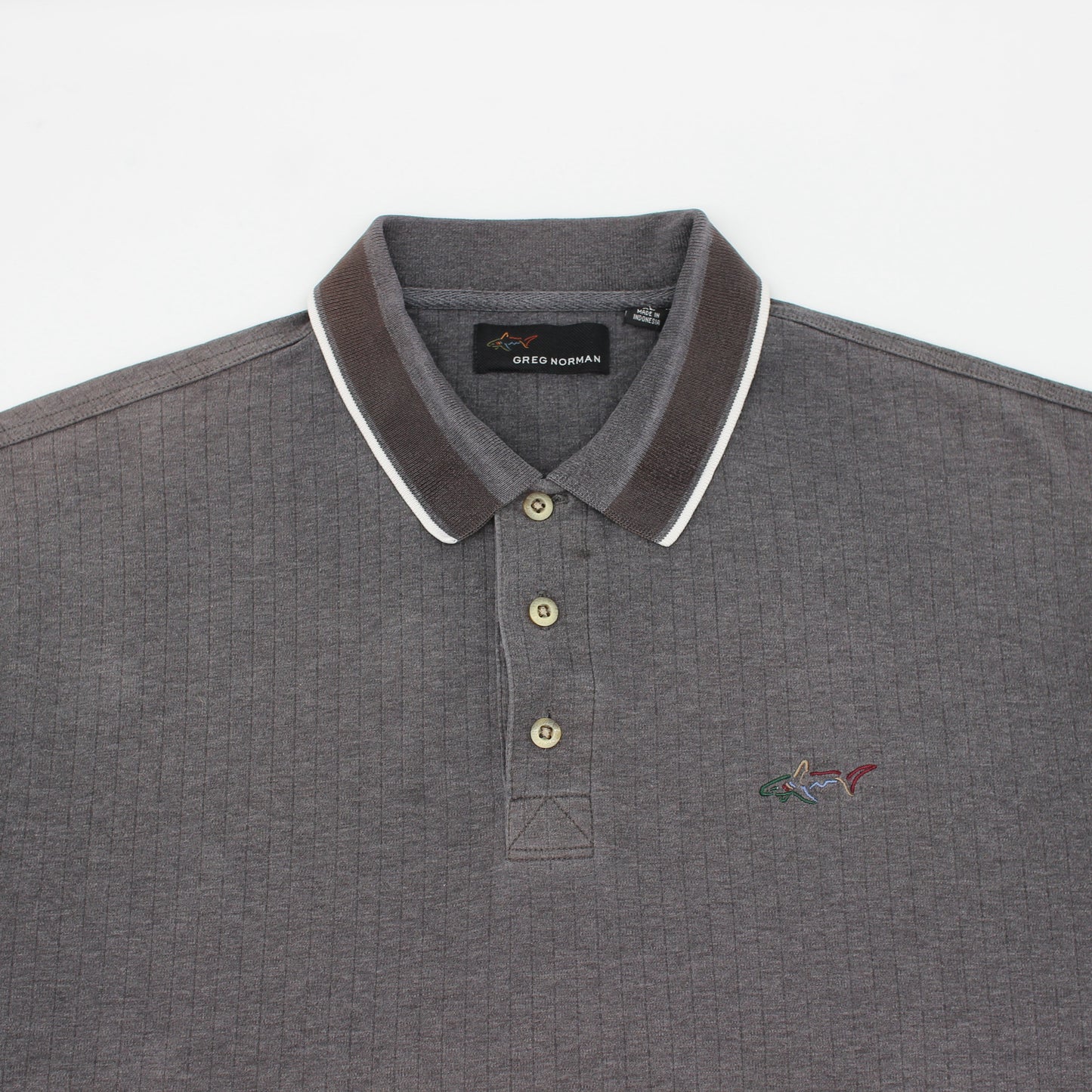 Greg Norman Grey Polo-Shirt (XL)