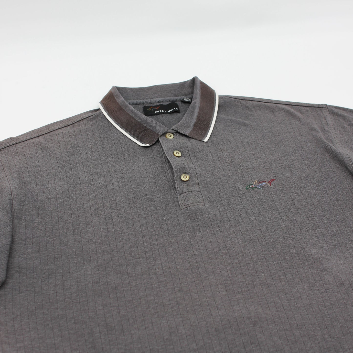 Greg Norman Grey Polo-Shirt (XL)