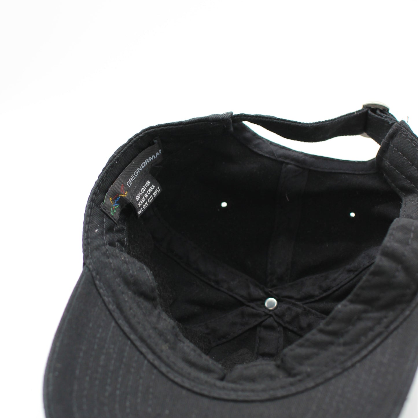 Greg Norman Black Golf Cap