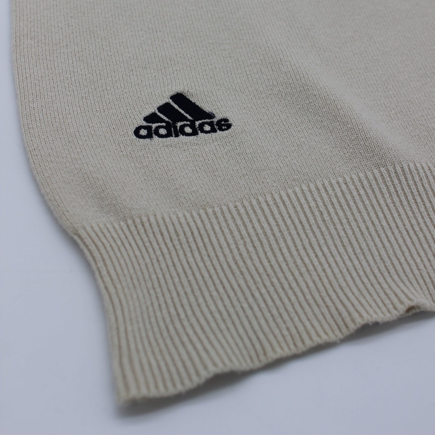 Adidas Beige/Black Golf Vest (S)
