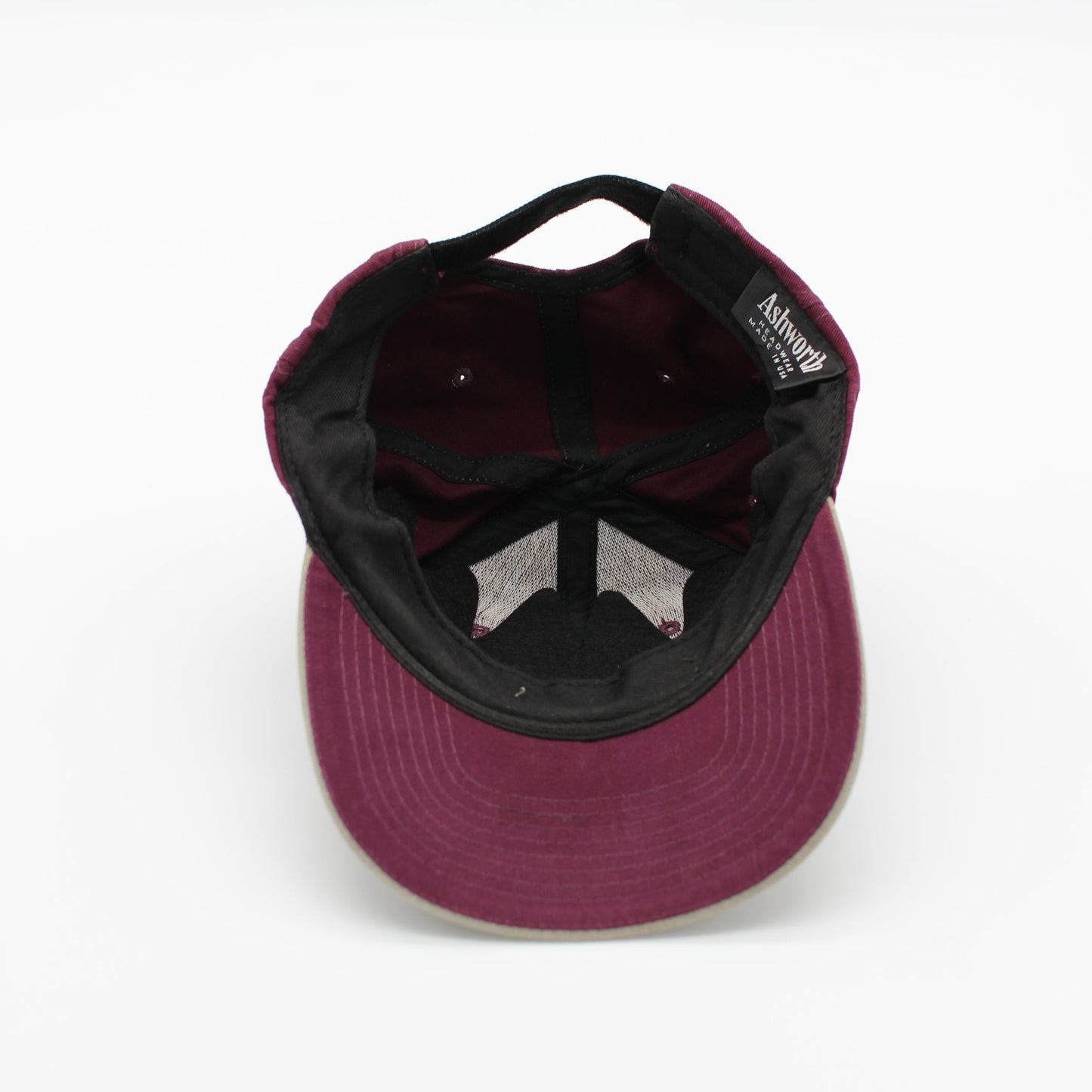 Ashworth Maroon/Brown Golf Cap