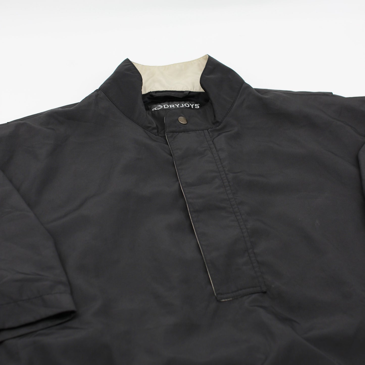 FootJoy DryJoys Black Short Sleeve Windbreaker (L)