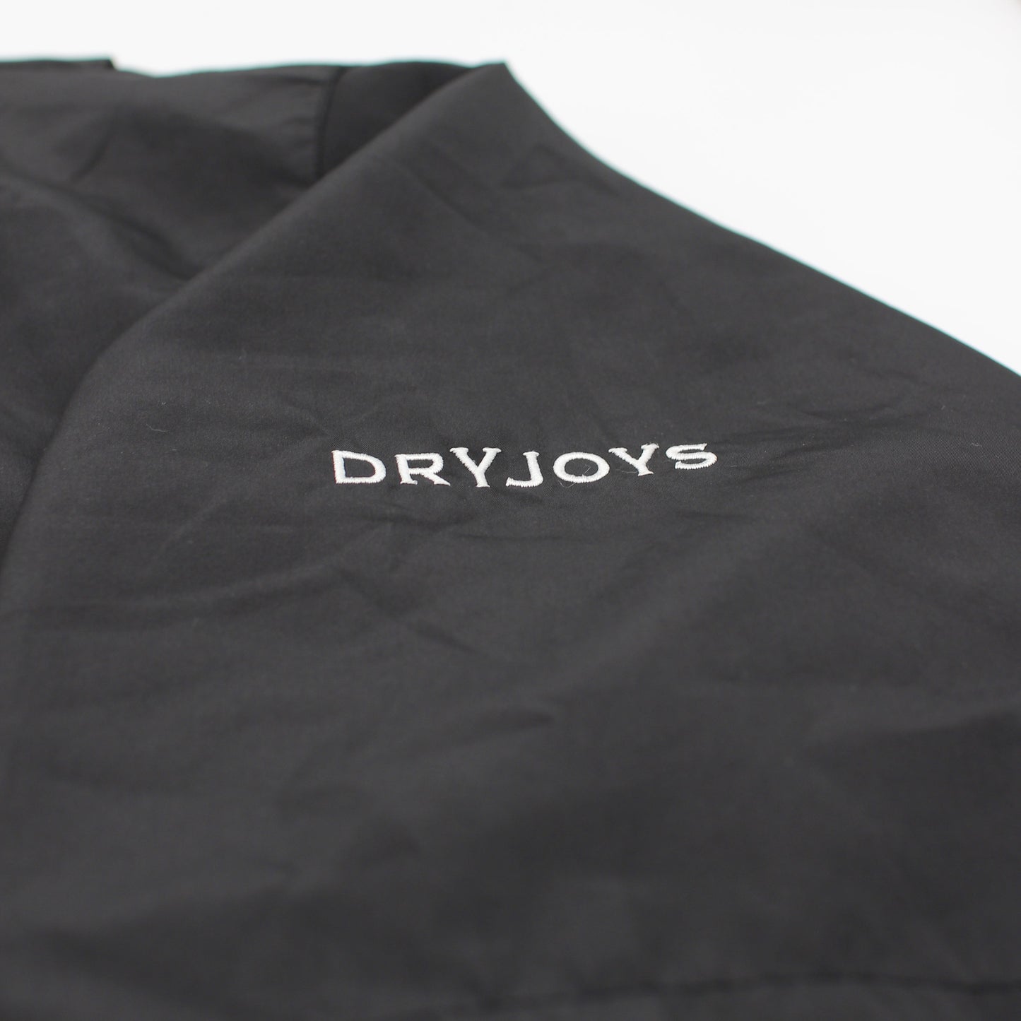 FootJoy DryJoys Black Short Sleeve Windbreaker (L)