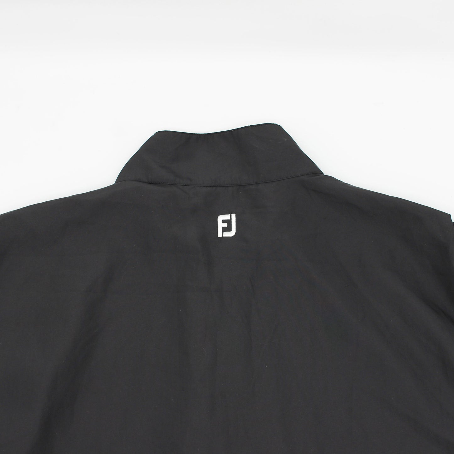 FootJoy DryJoys Black Short Sleeve Windbreaker (L)