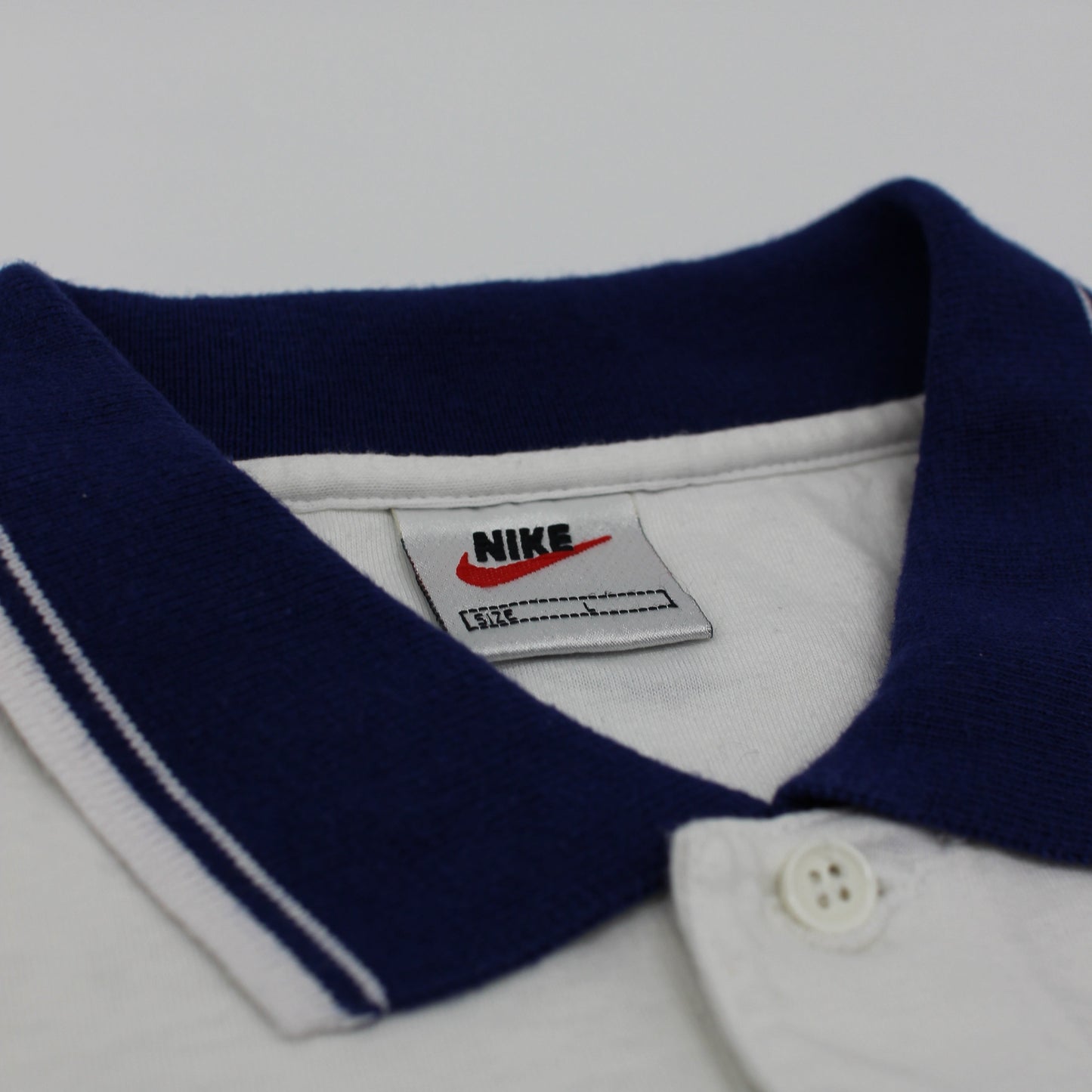 Nike Blue/White Polo-Shirt (L)