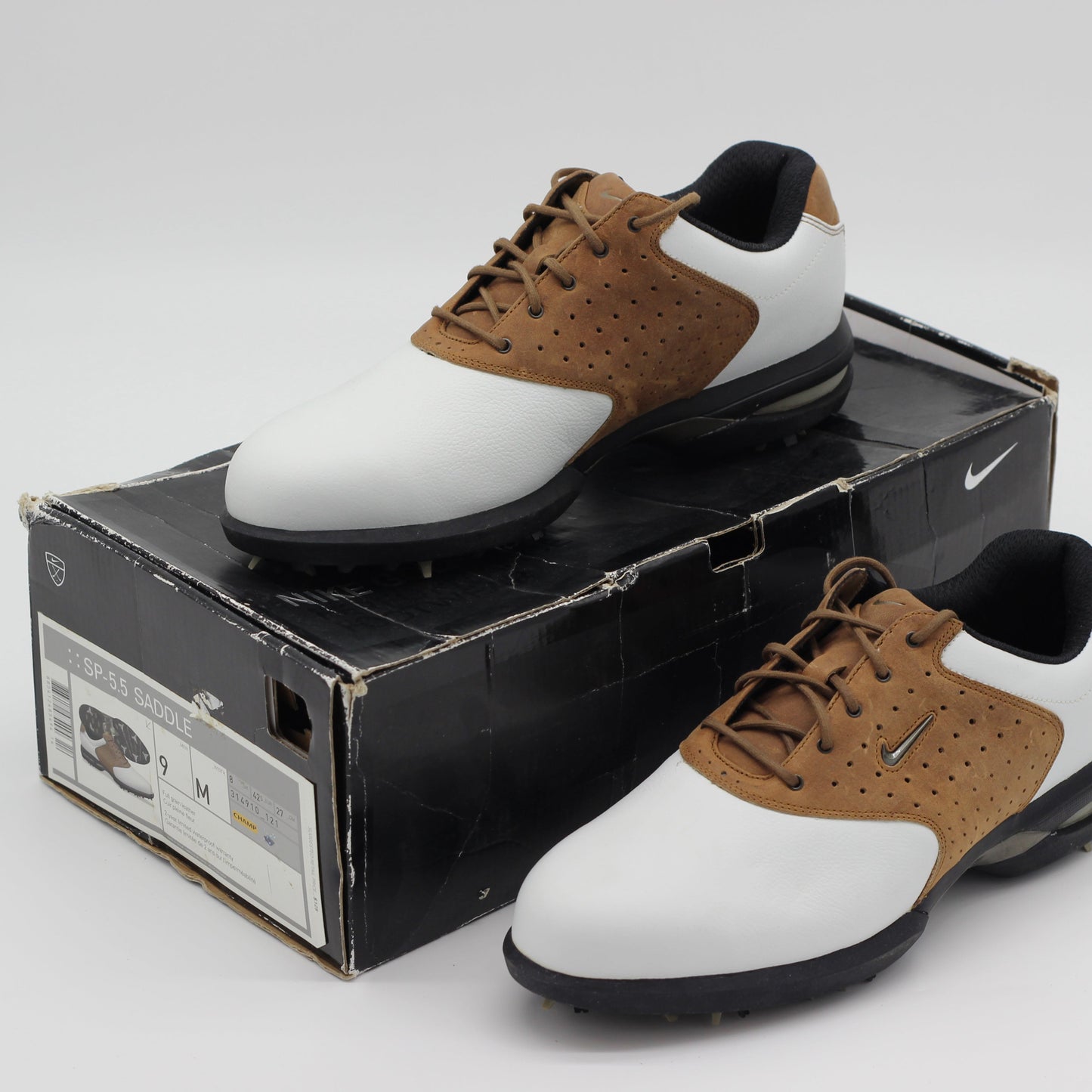 Nike SP-5.5 Saddle Golf Shoes with Tags (UK 8)