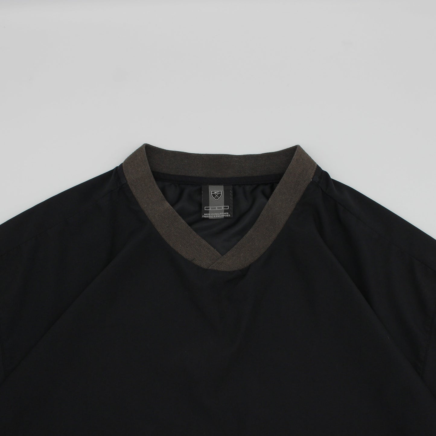 Nike Golf Black/Grey Crewneck Windbreaker (L)