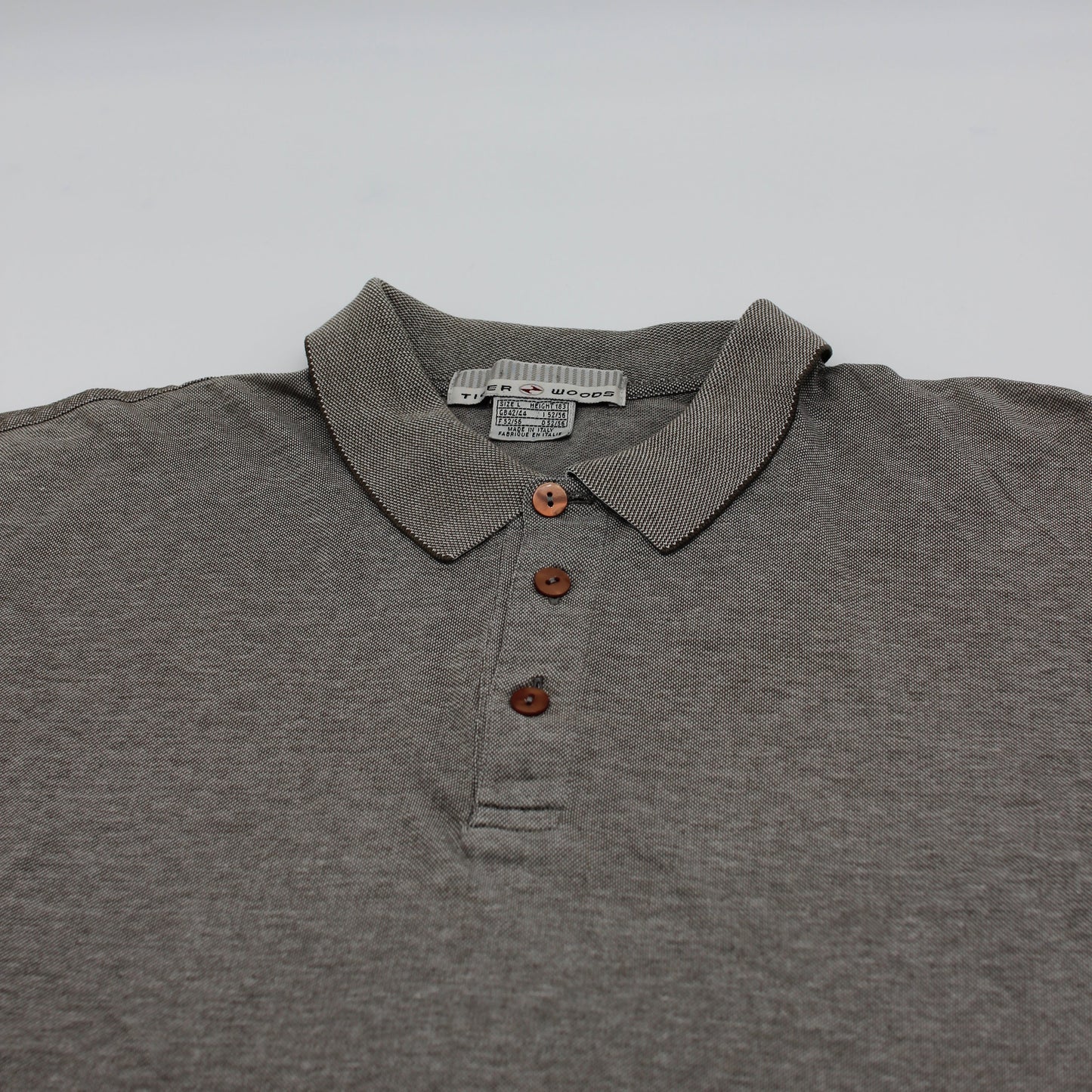 Nike Tiger Woods Grey Polo-Shirt (L)