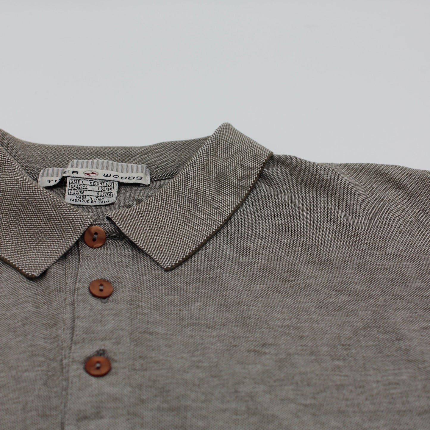 Nike Tiger Woods Grey Polo-Shirt (L)