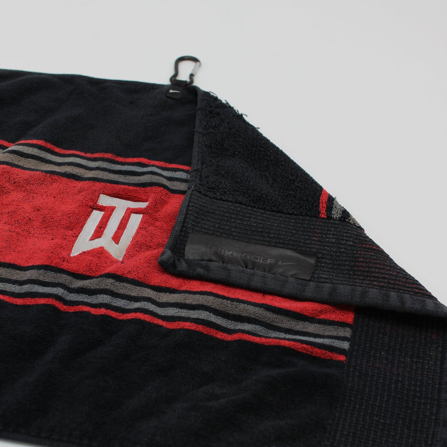 Nike Golf Tiger Woods Black/Red Golf Towel
