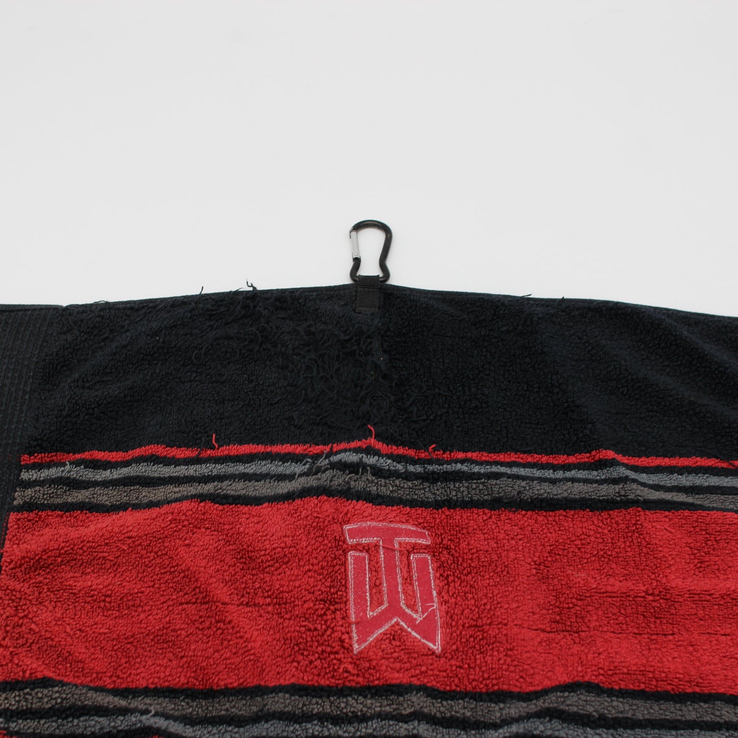 Nike Golf Tiger Woods Black/Red Golf Towel