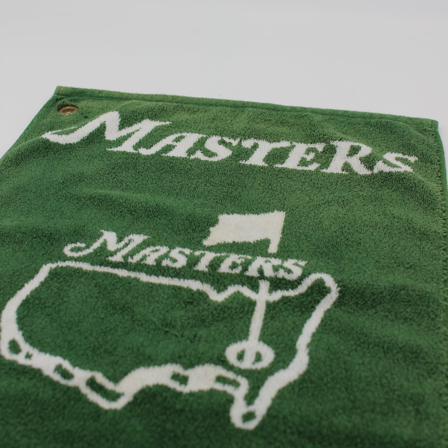 Masters Green/White Golf Towel