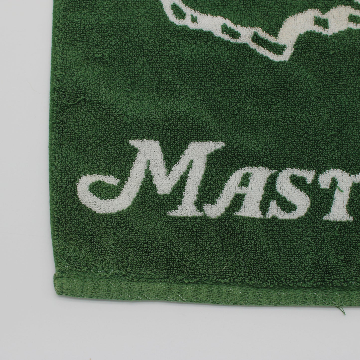 Masters Green/White Golf Towel