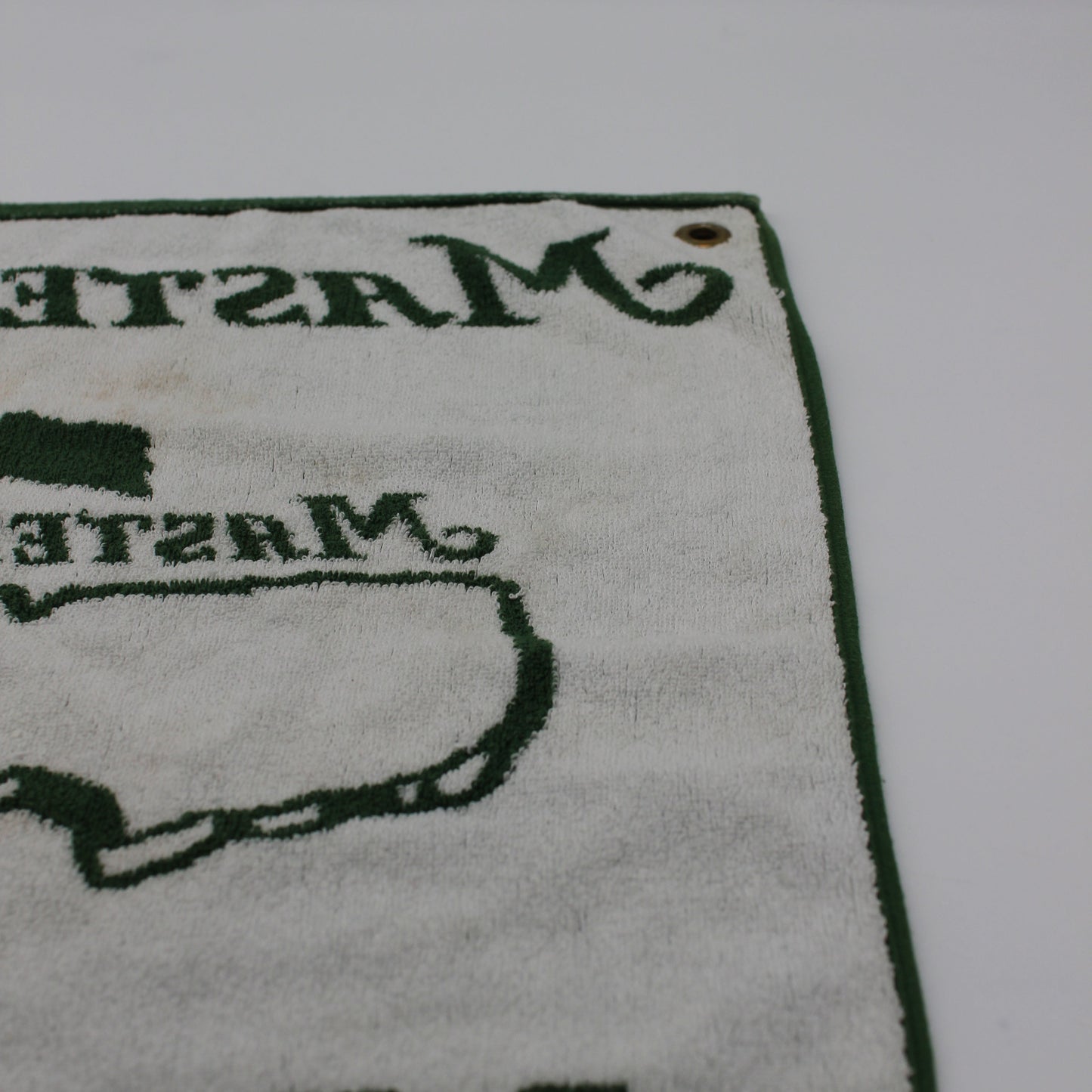 Masters Green/White Golf Towel