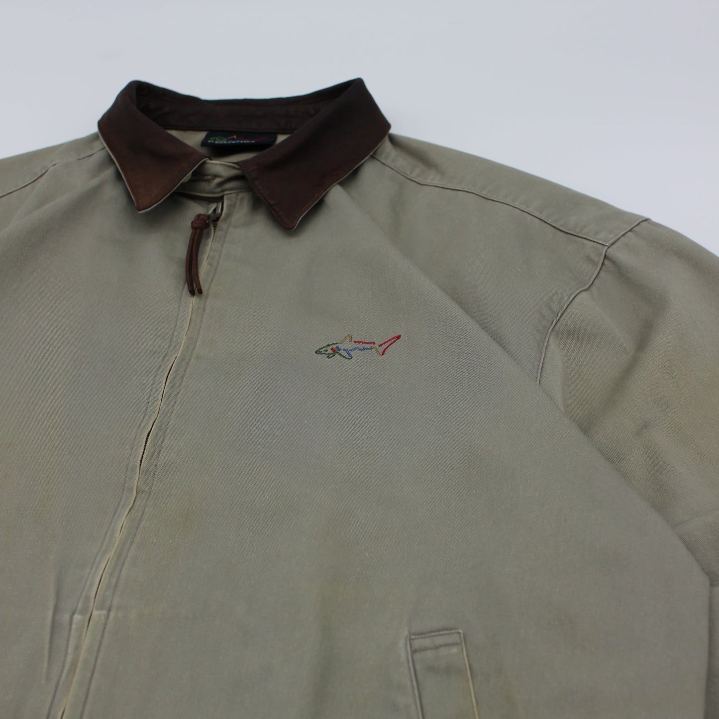 Greg Norman Brown Work Wear Style Jacket (L)
