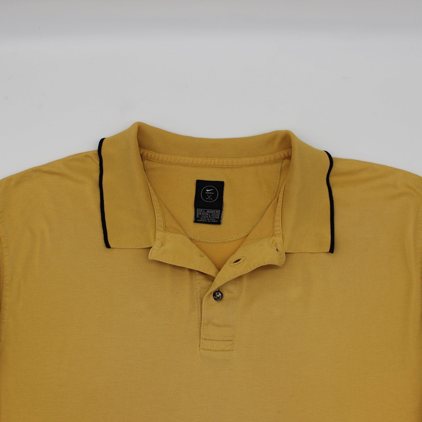 Nike Yellow Polo-Shirt (L)