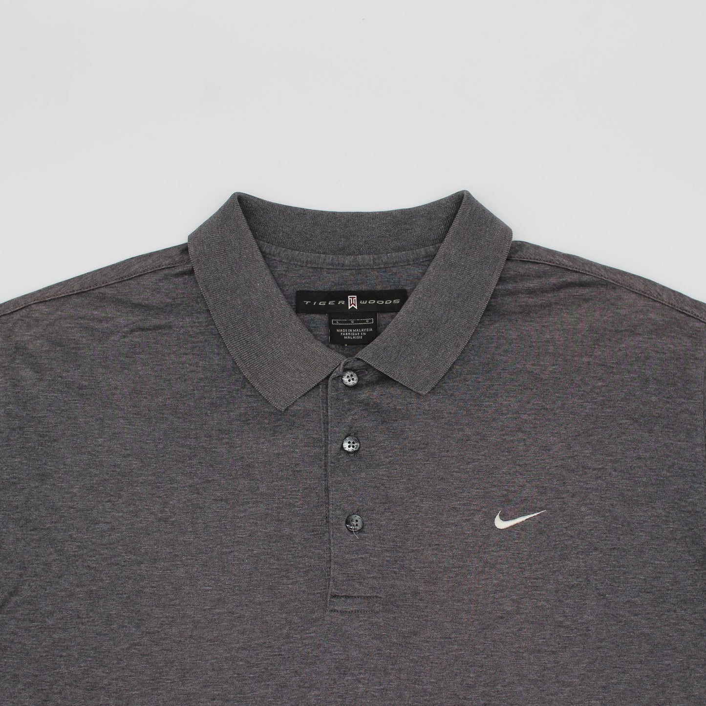 Nike Tiger Woods Grey Polo-Shirt (L)