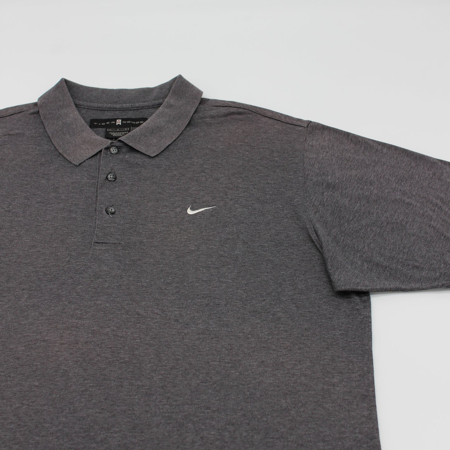 Nike Tiger Woods Grey Polo-Shirt (L)
