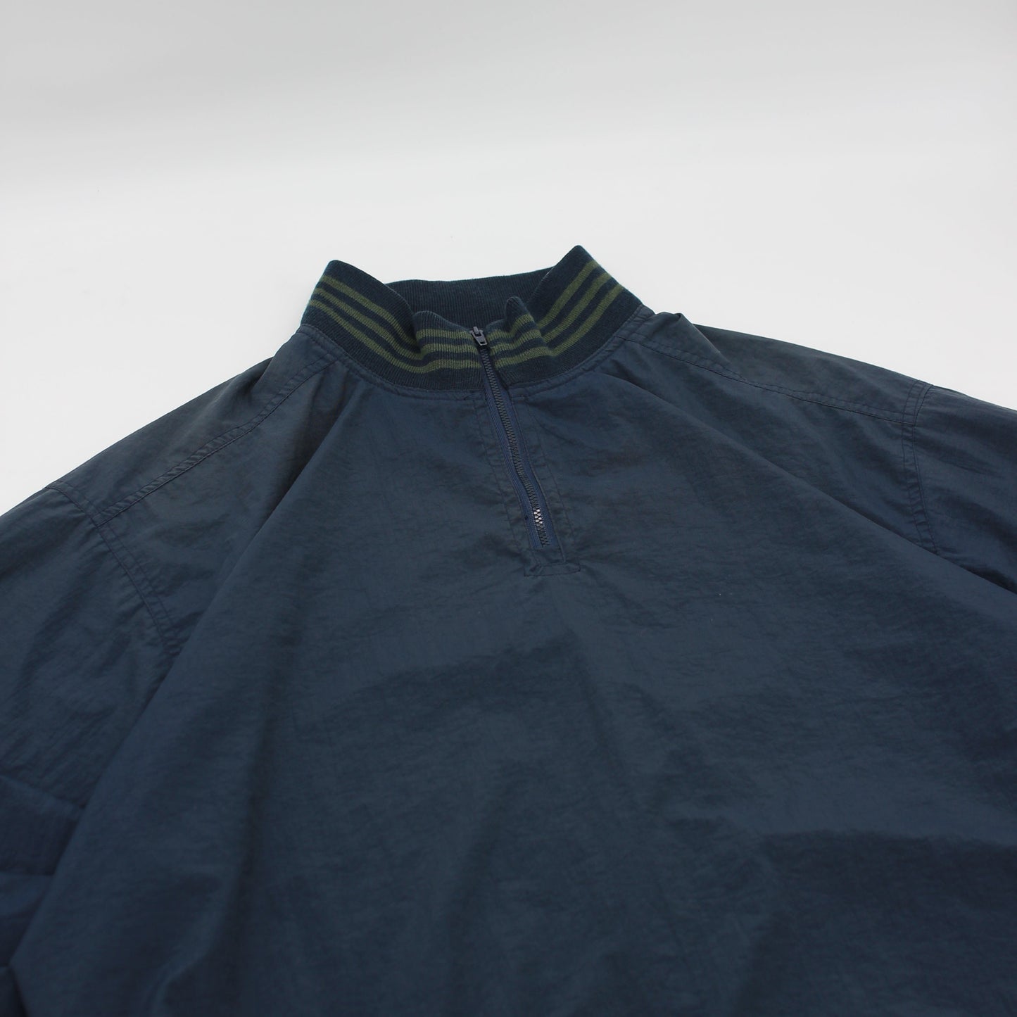 Greg Norman Navy Quarter Zip Windbreaker (M)