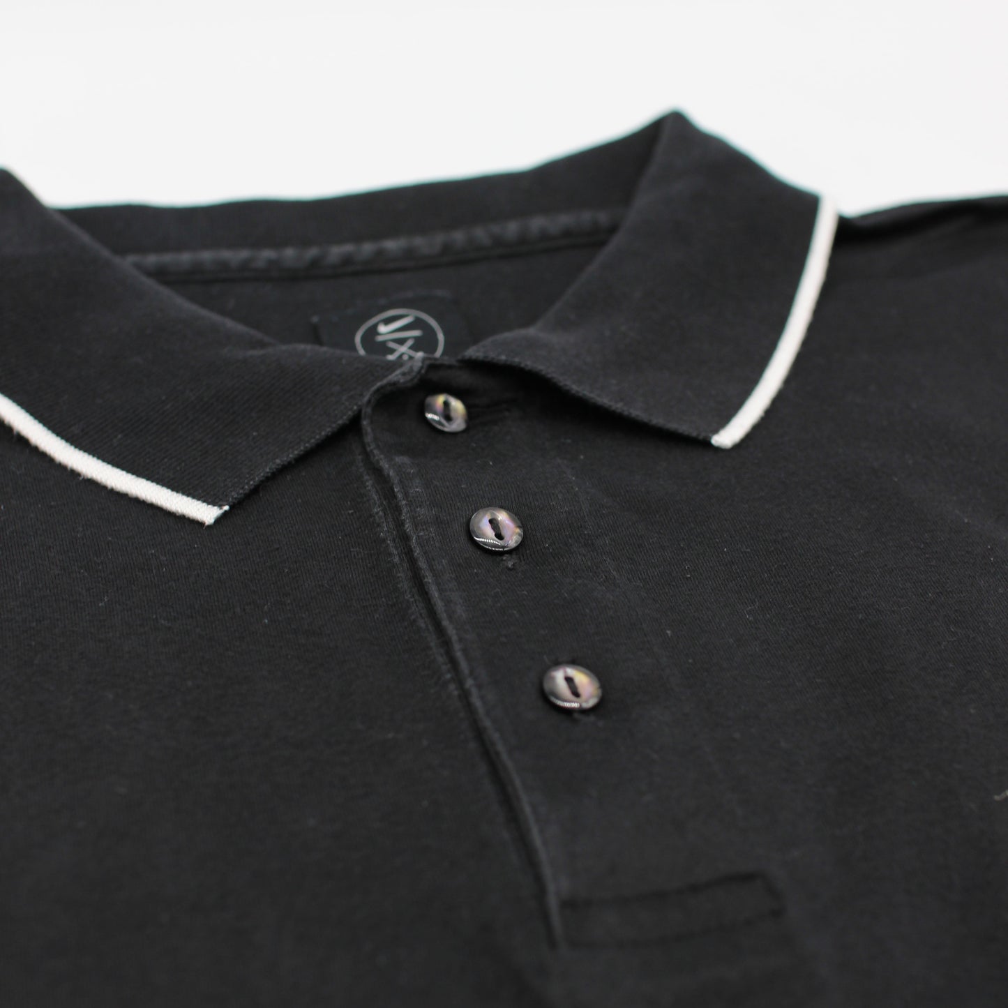 Nike Black/White Polo-Shirt (M)