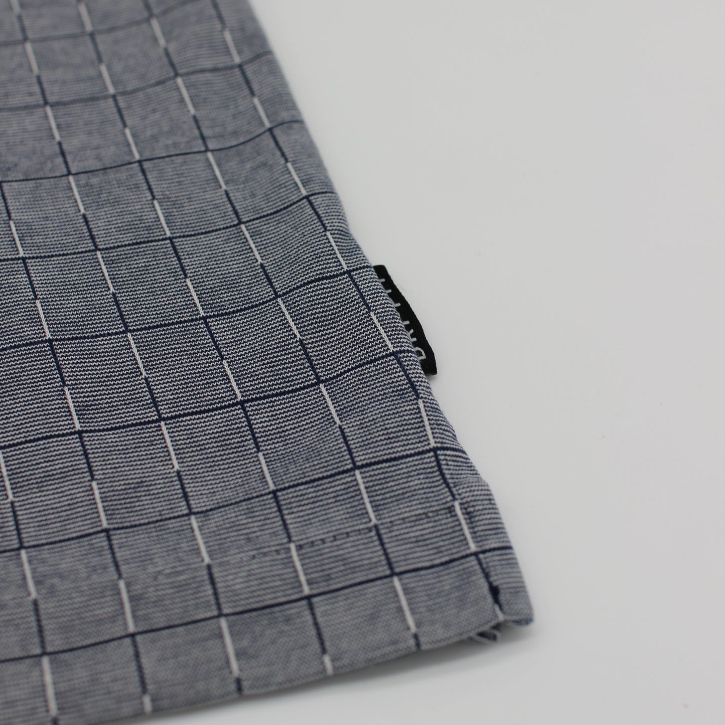 Nike Grey Chequered Polo-Shirt (L)
