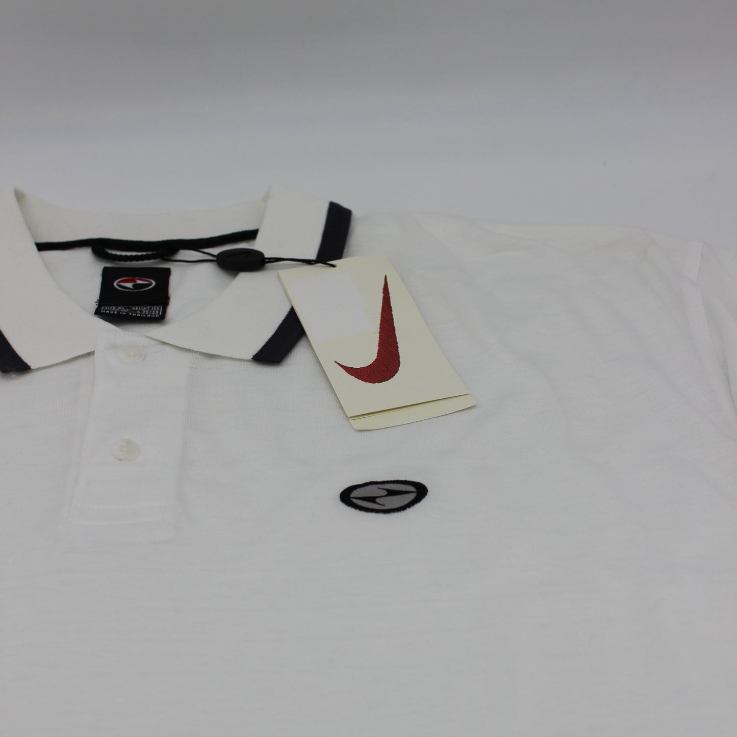 Nike Tiger Woods Yin Yang White Polo-Shirt with Tags (XL)