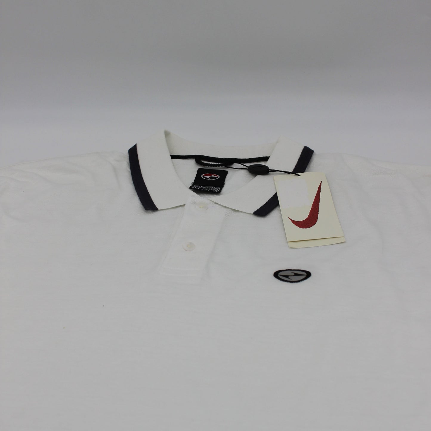 Nike Tiger Woods Yin Yang White Polo-Shirt with Tags (XL)
