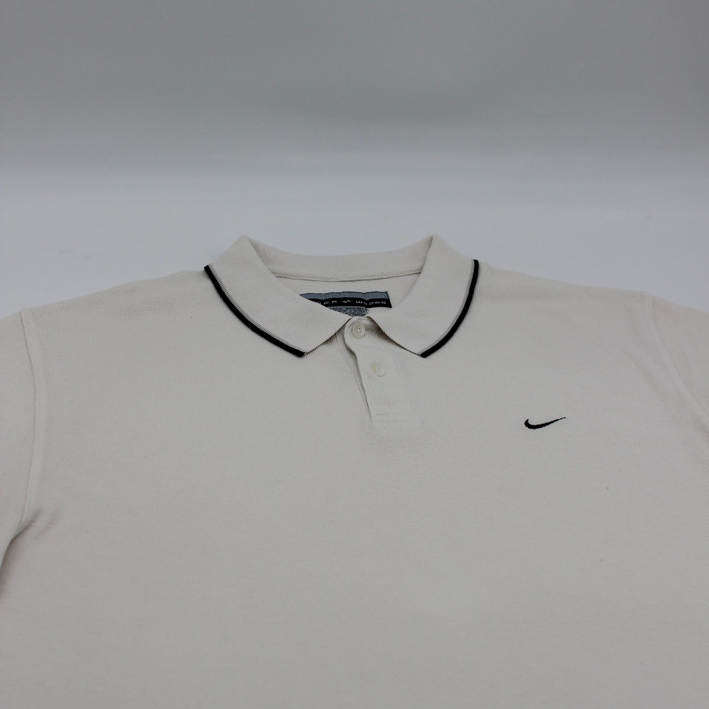 Nike Tiger Woods Yin Yang White Polo-Shirt (XL)