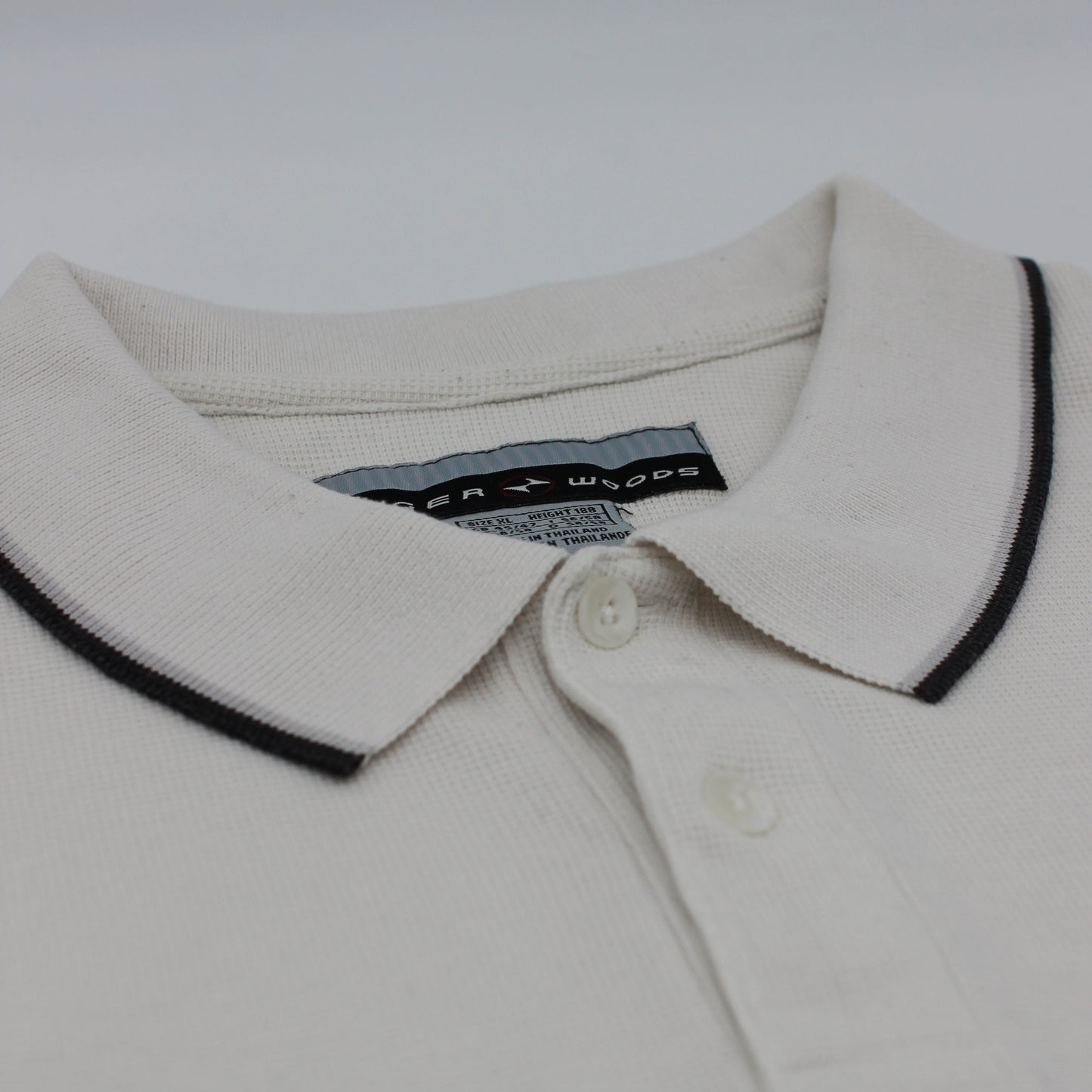 Nike Tiger Woods Yin Yang White Polo-Shirt (XL)
